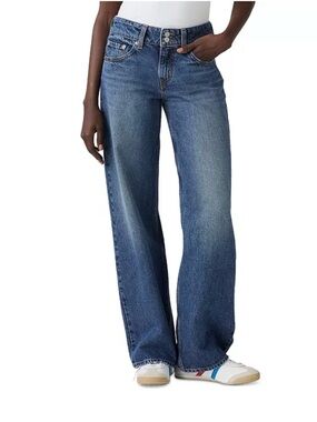 NWT Levi’s Women's Super-Low Double-Button Relaxed-Fit Denim Jean Size 26 x 32